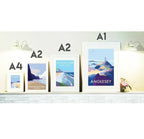 Cornwall Travel Poster – Holywell Bay Seaside Print by Becky Bettesworth by BeckyBettesworth (holywell-bay)